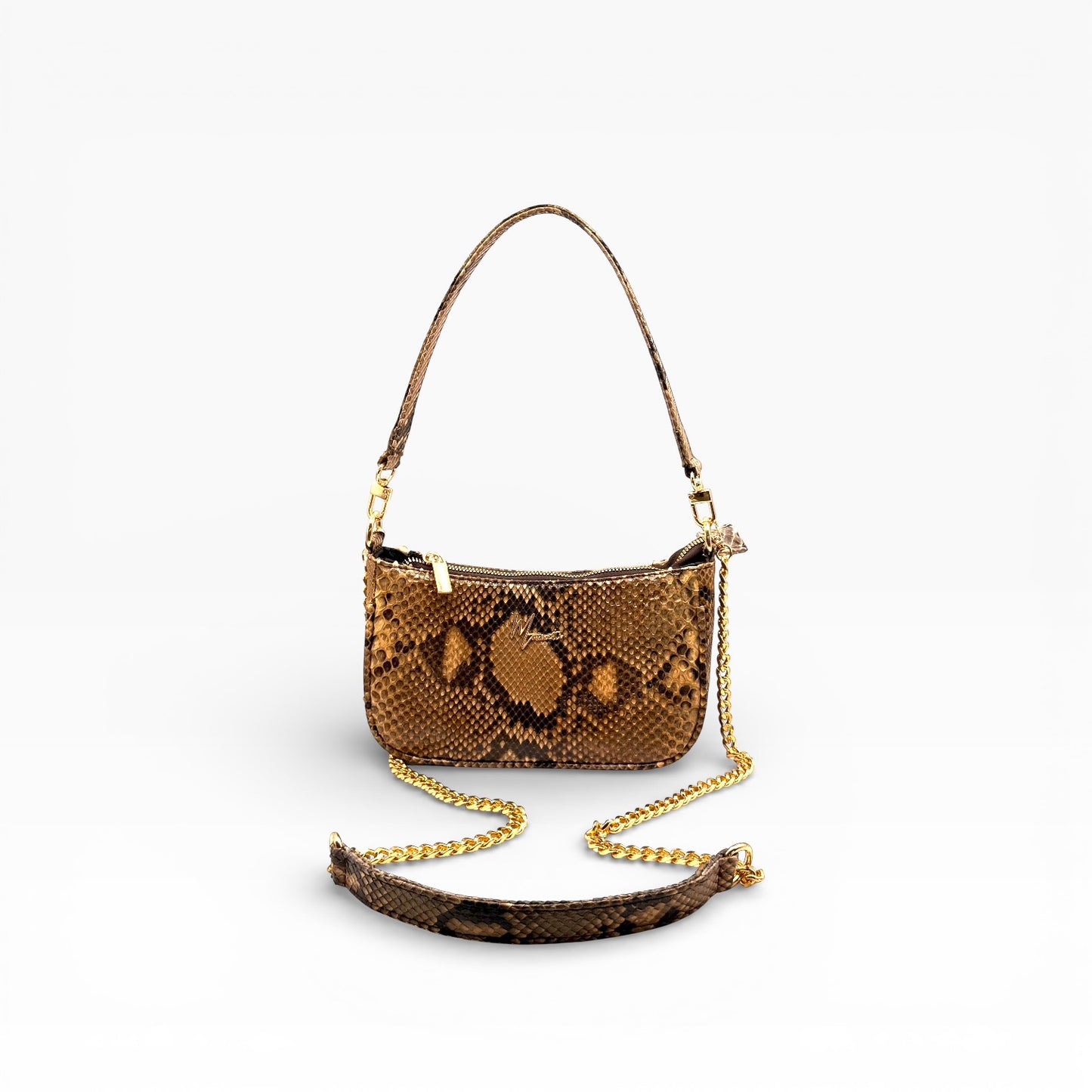Bolso cross body Mini Mod Aranza Plus+ Pitón Bitono