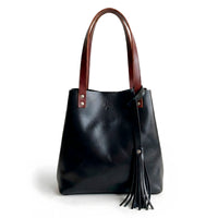Tote Cuero Praga Plus+ Doble Vista