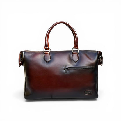 Portafolio Mosvarti de Cuero para Laptop 19” Mod Seúl *Roble