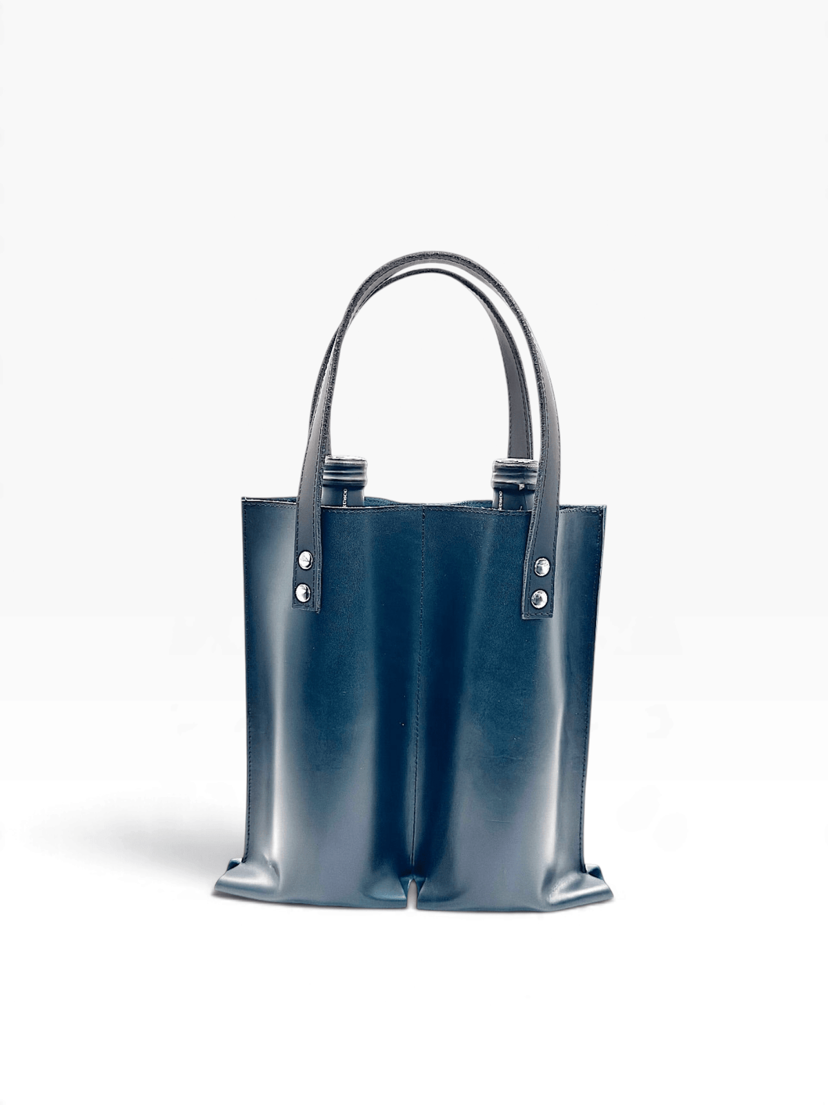 Bolsa porta botellas doble de cuero - mosvartimxBolsa porta botellas doble de cuero