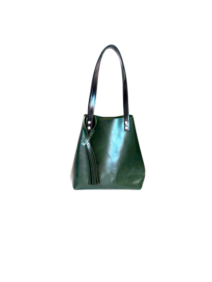 Bolso Tote Cuero Praga con cosmetiquera Berlín