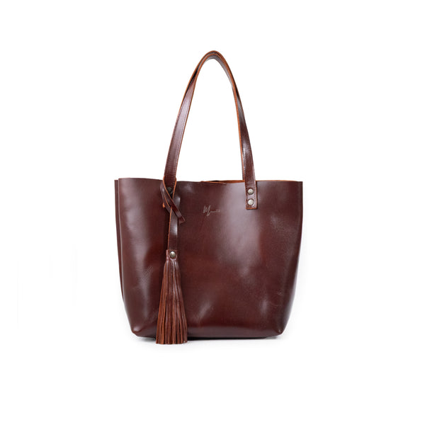 Bolsa Dama Tote 100% Piel Mod. Praga  *Pull up shedron*  + 💄Cosmetiquera 👝 Gratis!!