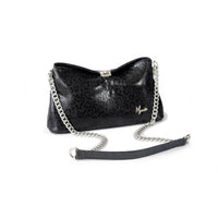 Bolso Estonia Cross body Animal Print Leopardo Negro