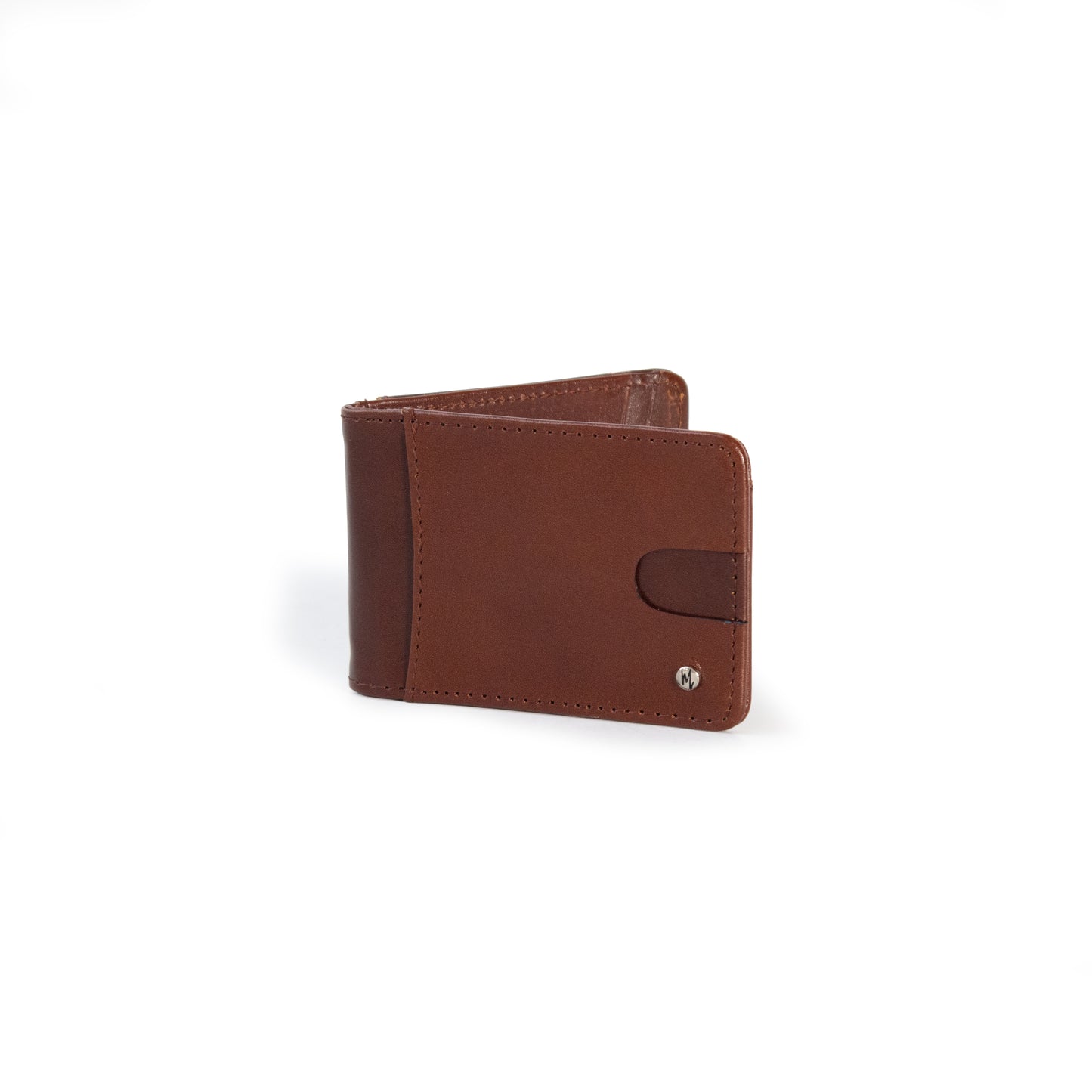 Tarjetero para caballero con Clip para Billetes Café