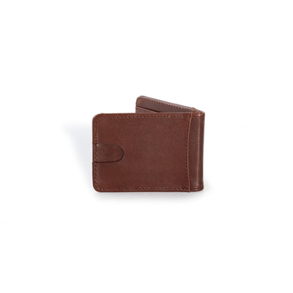 Tarjetero para caballero con Clip para Billetes Café