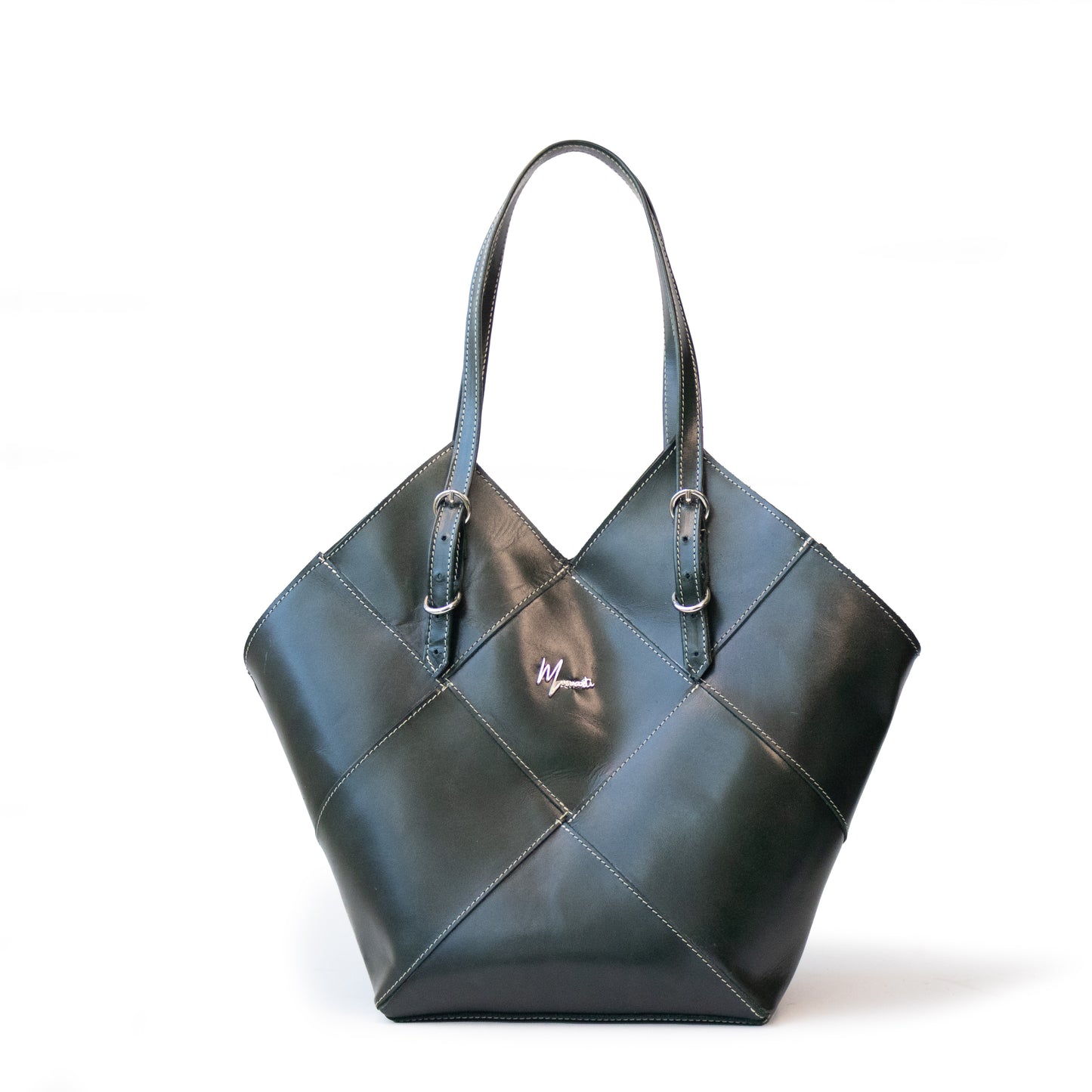 Bolsa Mod Argentina cuero Bovino *Pull VERDE*