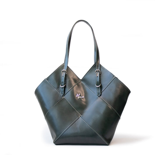 Bolsa Mod Argentina cuero Bovino *Pull VERDE*