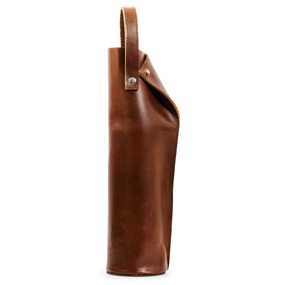 Bolsa de vino de cuero Porta botella piel 100% Mod. (Aire)