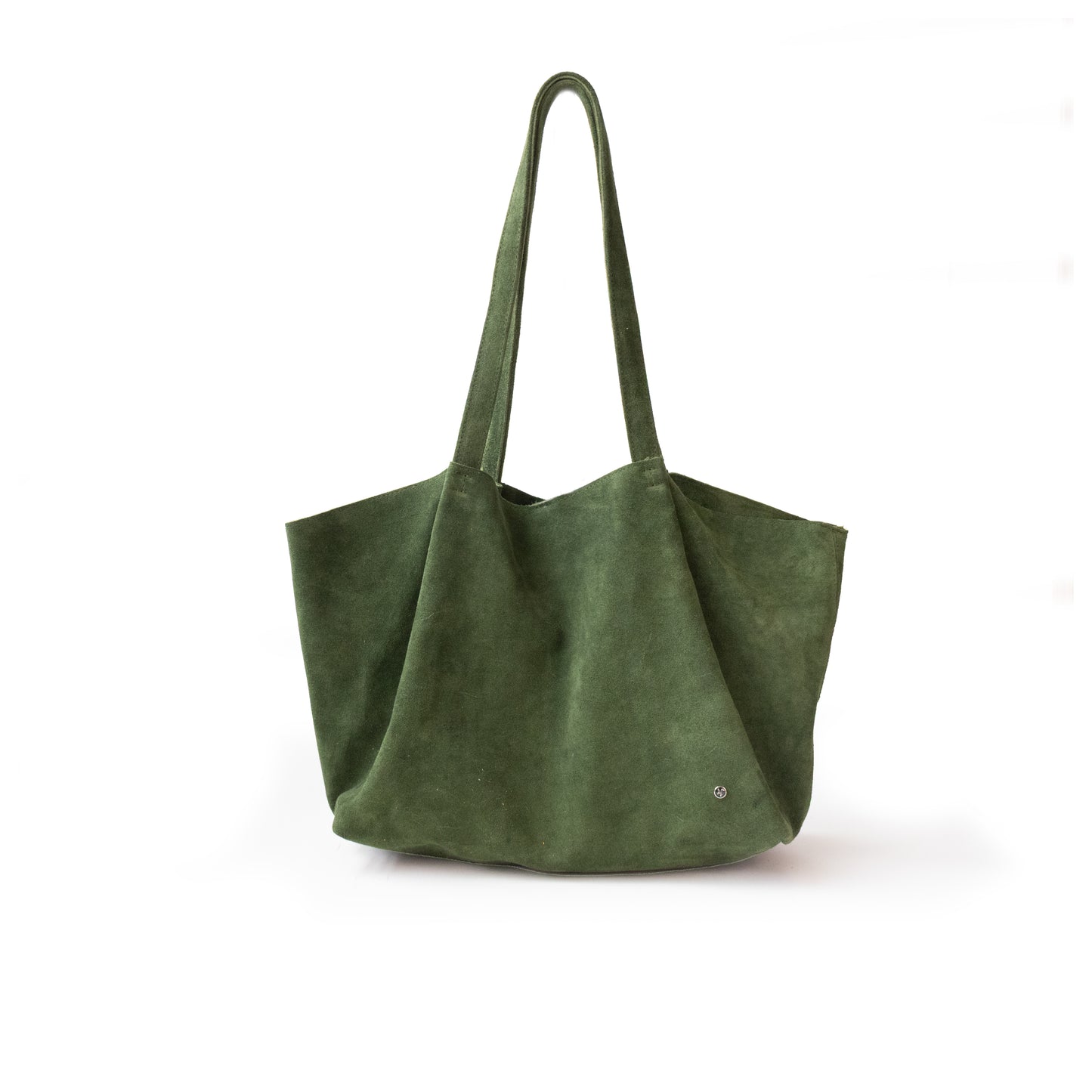 Bolso Oversized Tote Bag mod Bulgaria *Nobuk Verde*
