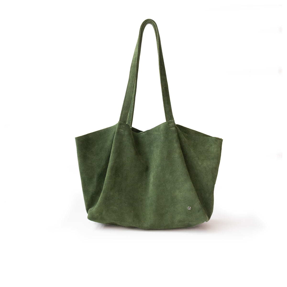 Bolso Oversized Tote Bag mod Bulgaria *Nobuk Verde* - mosvartimxBolso Oversized Tote Bag mod Bulgaria *Nobuk Verde*