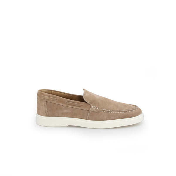 Loafers piel genuina mod 15000 Gamuza Avena