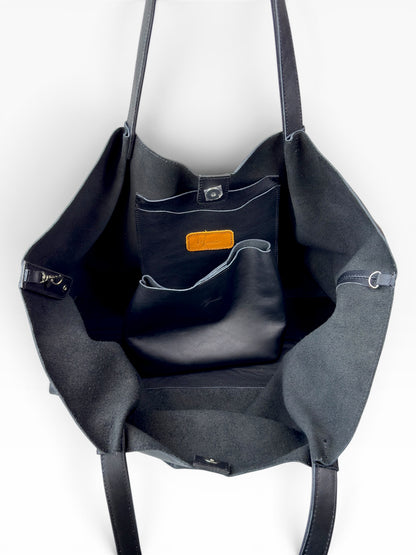 Bolso Oversized Tote Bag mod Bulgaria *Negro *