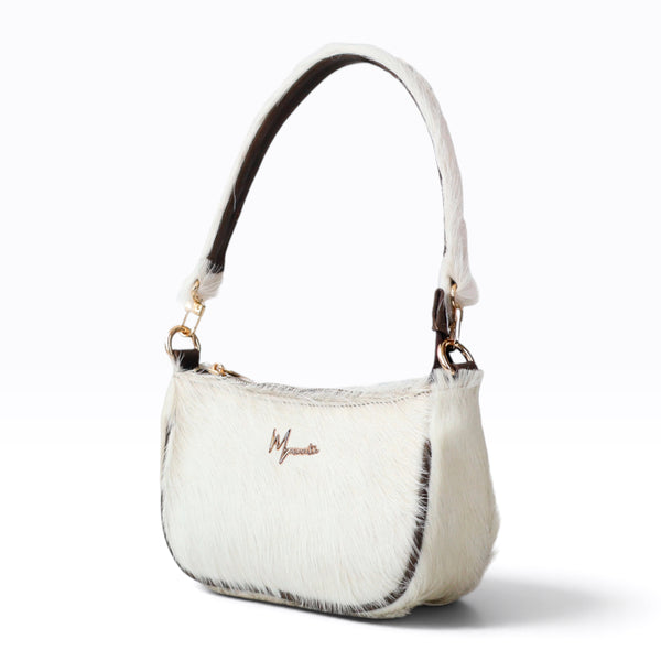 Bolso cross body  Mini Mod Aranza Plus+ Pelo Bovino Natural