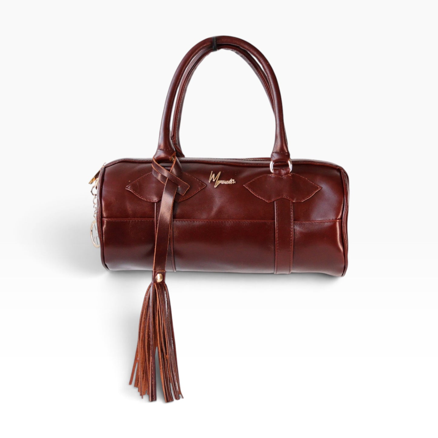 Bolso Dama Cilíndrico 100% Piel Mod duffle Praga  *Pull Shedron*