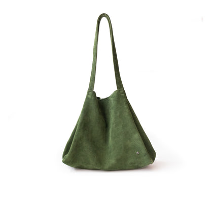 Bolso Oversized Tote Bag mod Bulgaria *Nobuk Verde*