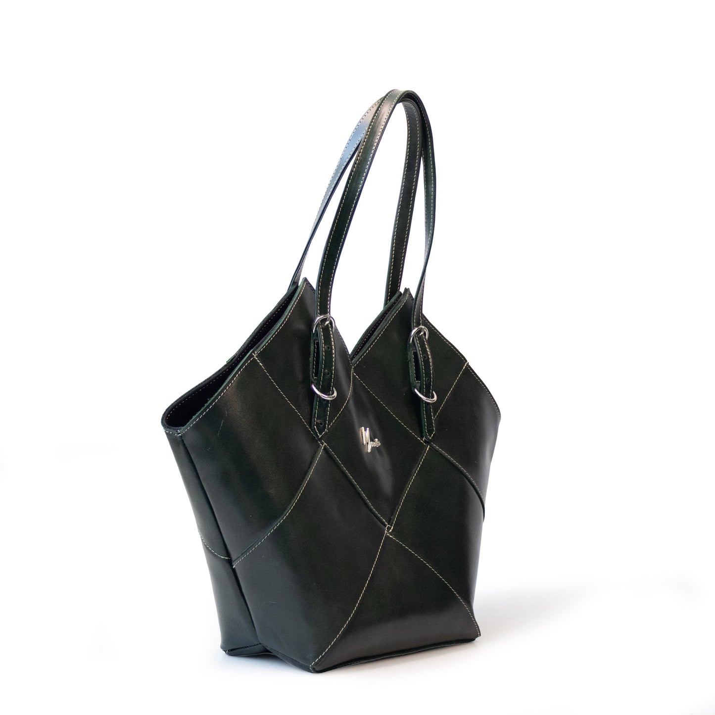 Bolsa Mod Argentina cuero Bovino *Pull VERDE*