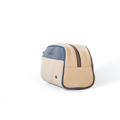 NECESER MOD MICHIGAN  COLOR CAMEL / AZUL