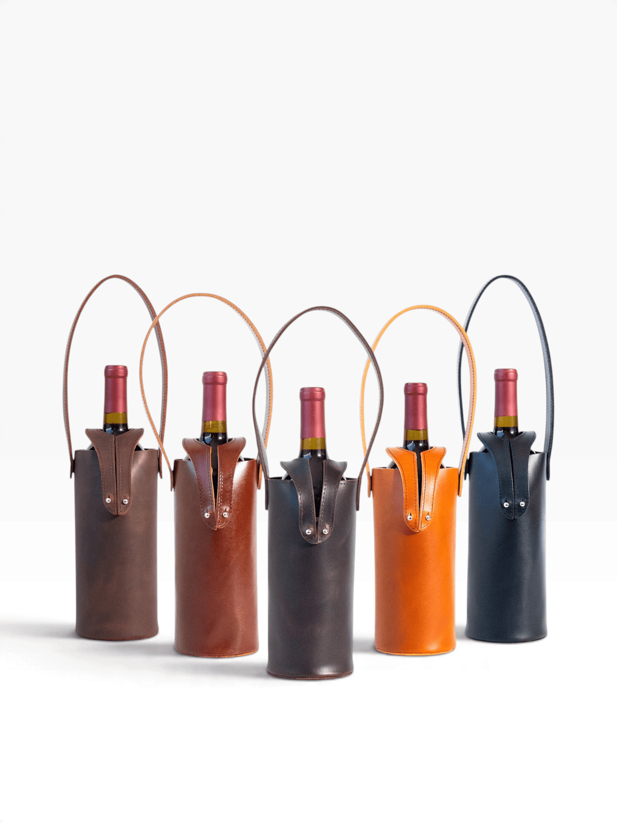 Bolsa de vino de cuero Porta botella piel 100% Mod. Rioja - mosvartimxBolsa de vino de cuero Porta botella piel 100% Mod. Rioja