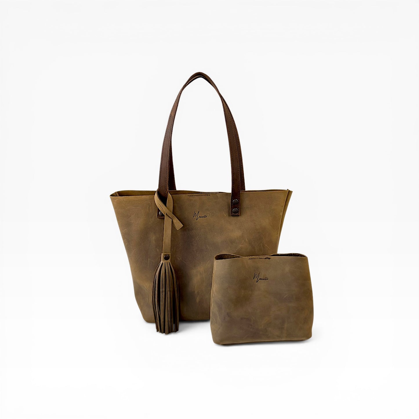 Tote Cuero Praga Plus+ Doble Vista