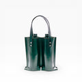 Bolsa porta botellas doble de cuero - mosvartimxBolsa porta botellas doble de cuero
