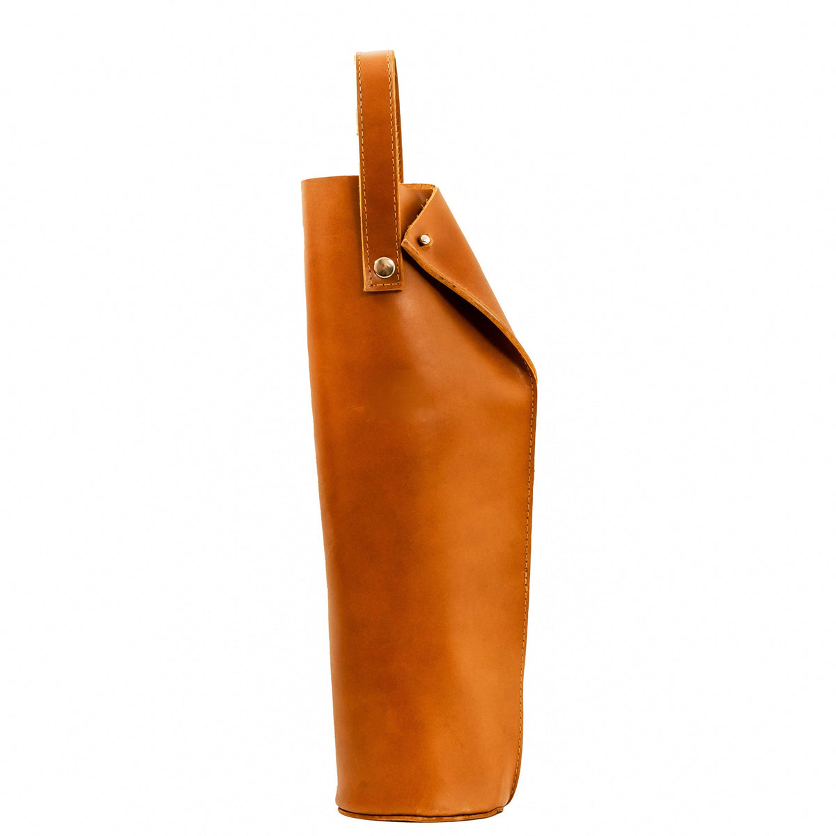 Bolsa de vino de cuero Porta botella piel 100% Mod. (Aire)