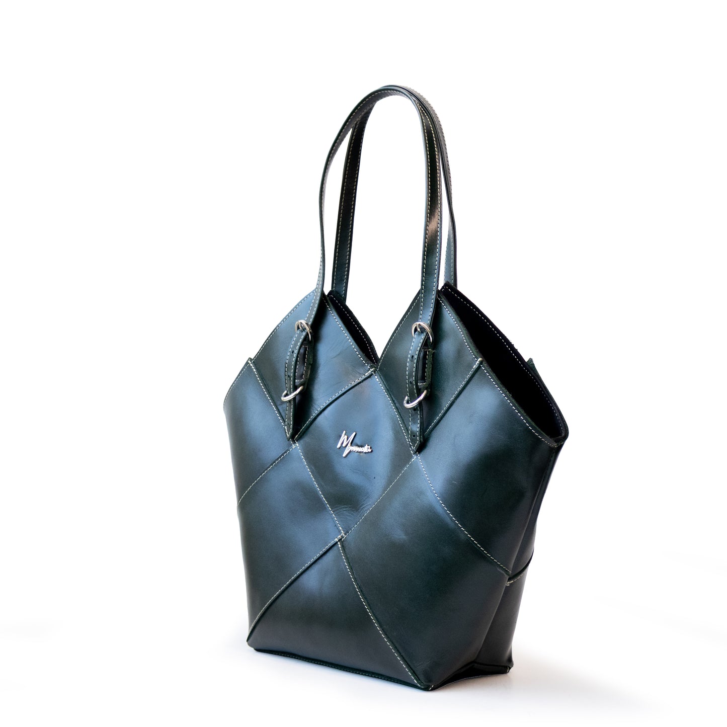 Bolsa Mod Argentina cuero Bovino *Pull VERDE*