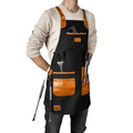 Mandil Parrillero Angus Textil / Piel - mosvartimxMandil Parrillero Angus Textil / Piel