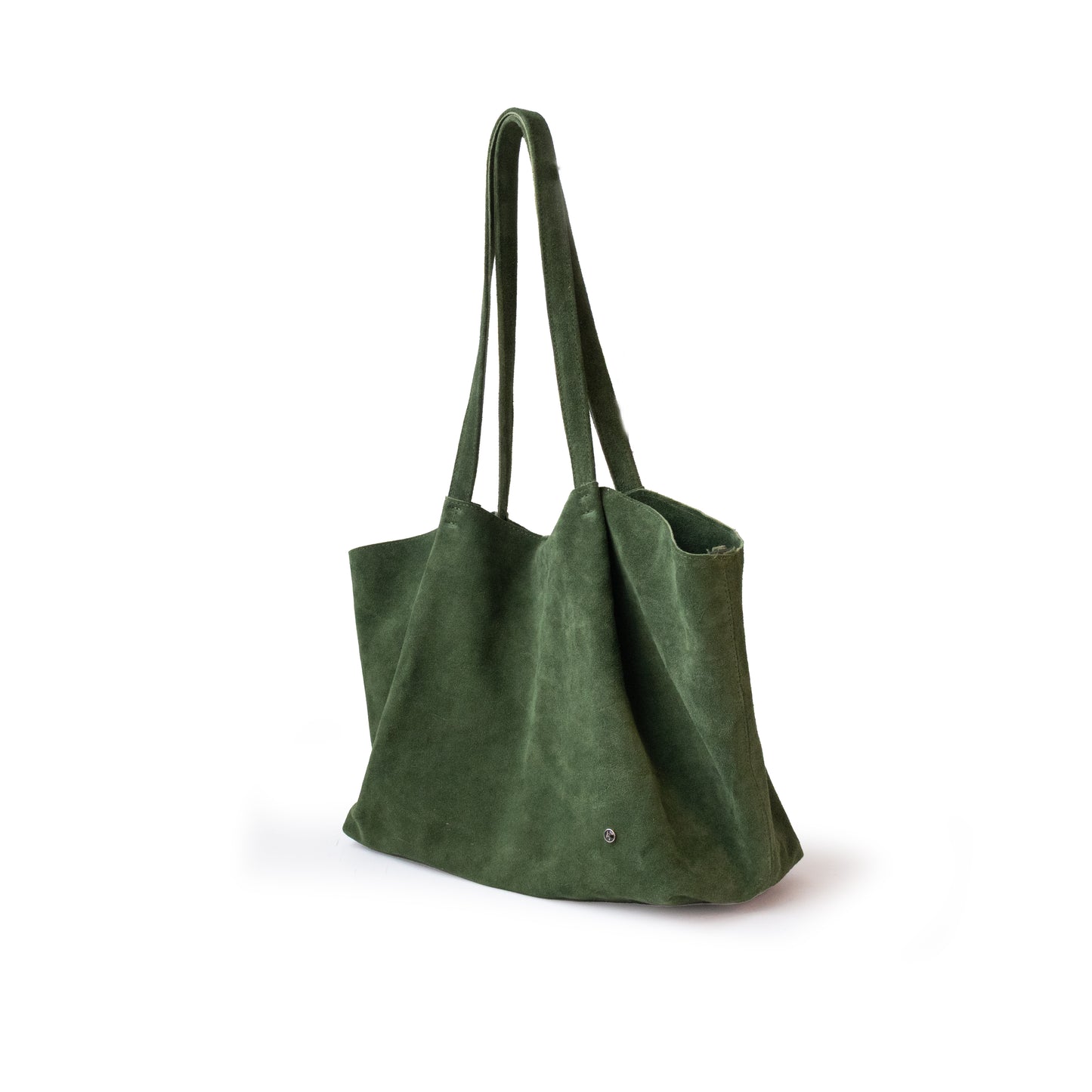Bolso Oversized Tote Bag mod Bulgaria *Nobuk Verde*
