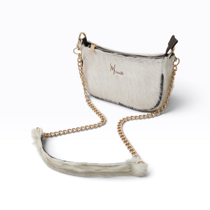 Bolso cross body  Mini Mod Aranza Plus+ Pelo Bovino Güero