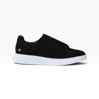 Tenis sneakers piel genuina mod 51003 Gamuza Negro