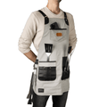 Mandil Parrillero Angus Textil / Piel - mosvartimxMandil Parrillero Angus Textil / Piel