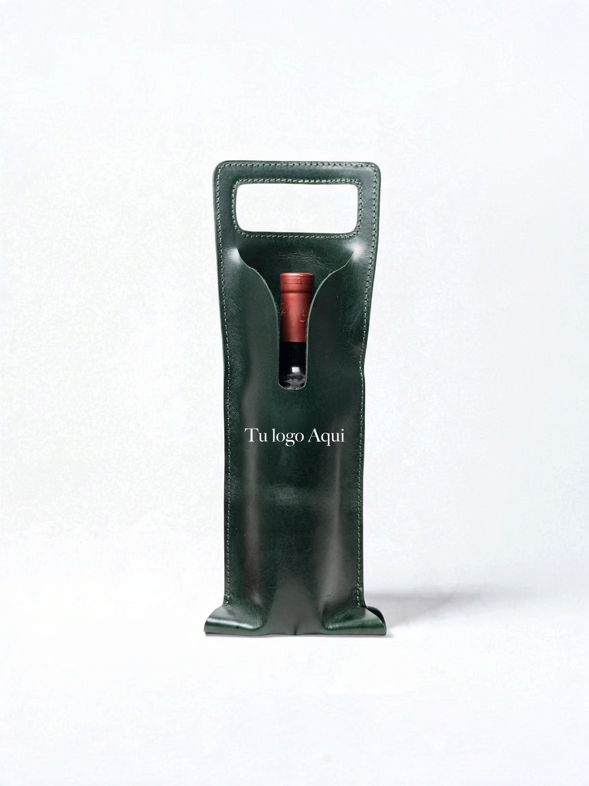 Bolsa de vino de cuero Porta botella piel 100% Mod. (Cabernet) - mosvartimxBolsa de vino de cuero Porta botella piel 100% Mod. (Cabernet)