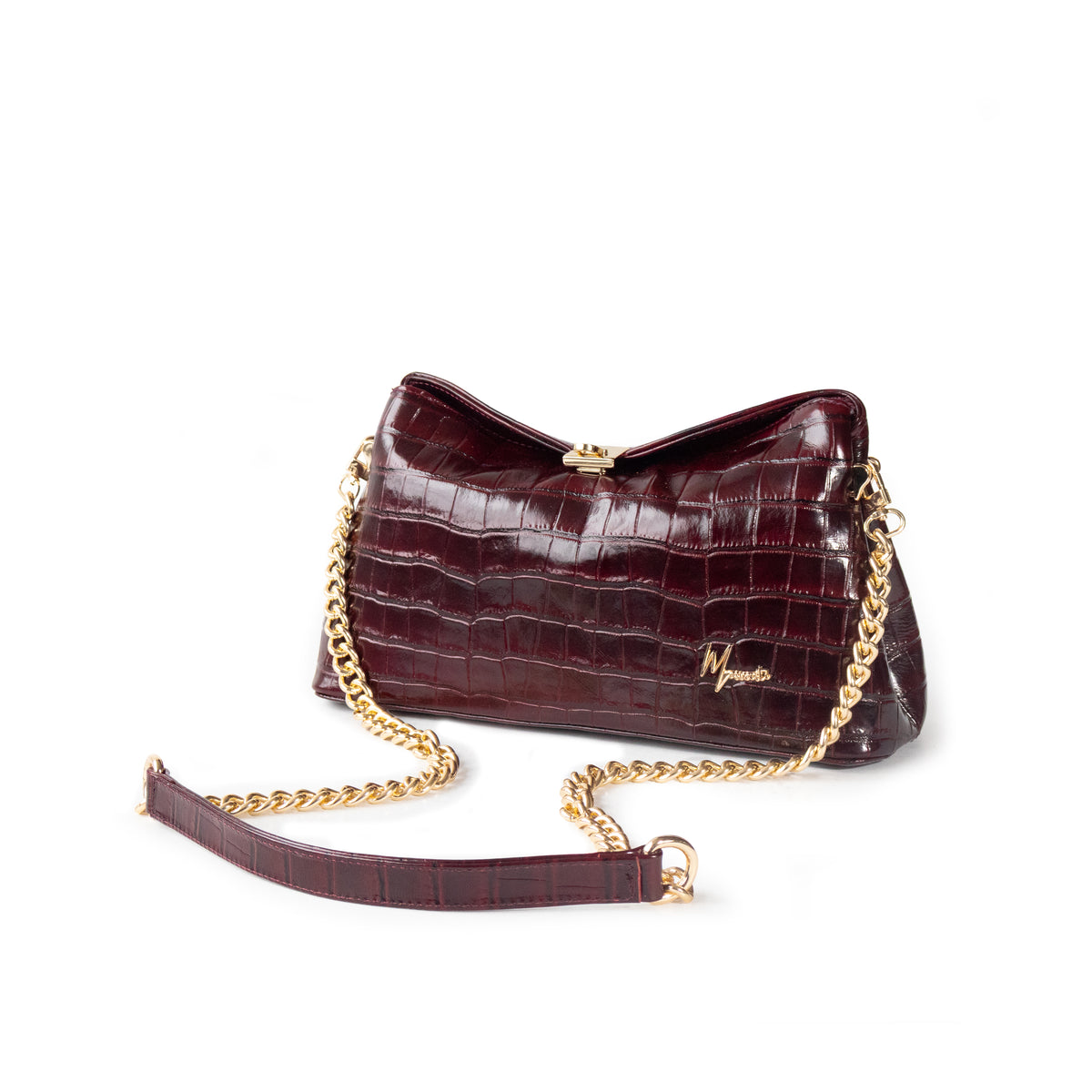 Bolso Estonia Cross body Full Croco Pull Shedron