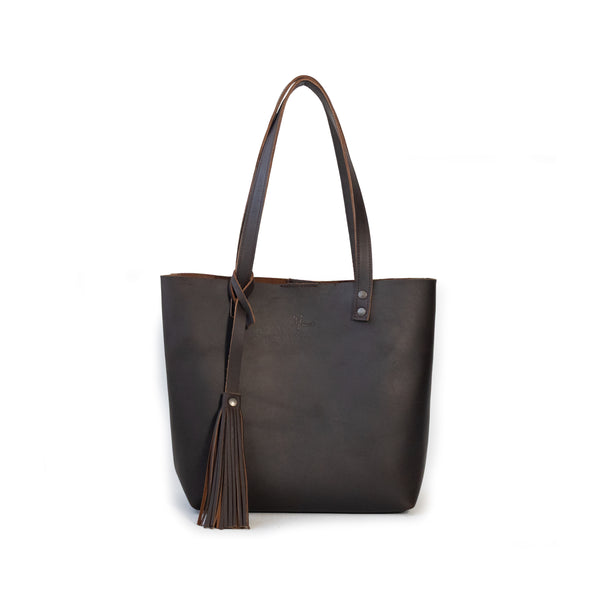 Bolsa Dama Tote con cargador Magnético🔋 y cosmetiquera con cierre💄 *Crazy Café*