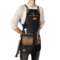 Mandil Parrillero Angus Textil / Piel
