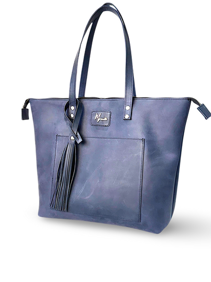 BOLSO DE DAMA MOD BRUSELAS *CRAZY AZUL*