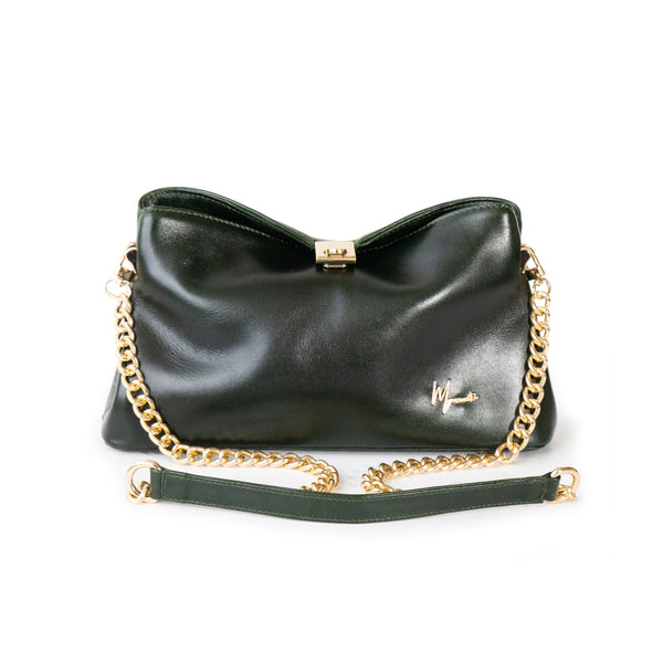 Bolso Estonia Cross body Pull Up Verde
