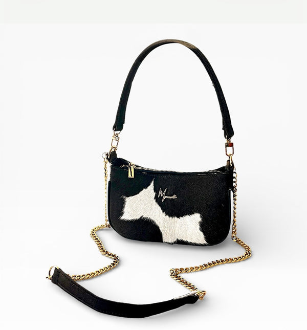 Bolso cross body  Mini Mod Aranza Plus+ Pelo Bovino