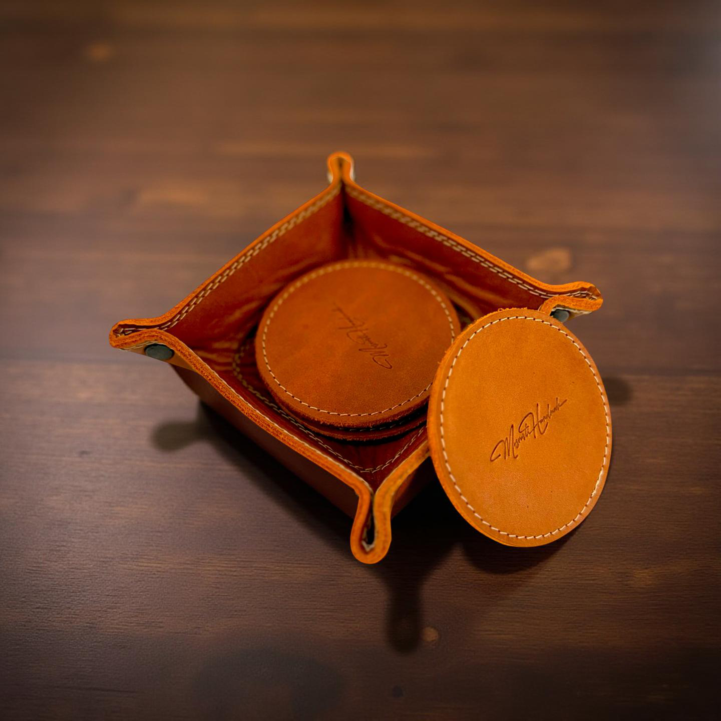 Set de 4 porta vasos