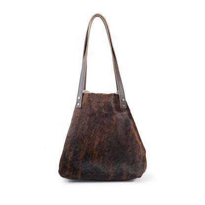 Tote Cuero Praga Plus Pelo Res Atigrado