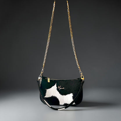 Bolso cross body  Mini Mod Aranza Plus+ Pelo Bovino