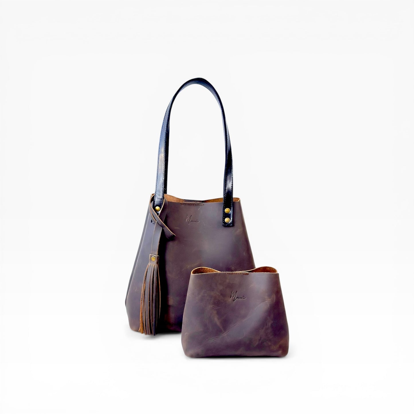 Tote Cuero Praga Plus+ Doble Vista