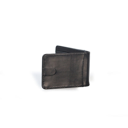 Tarjetero para caballero con Clip para Billetes Pull Negro