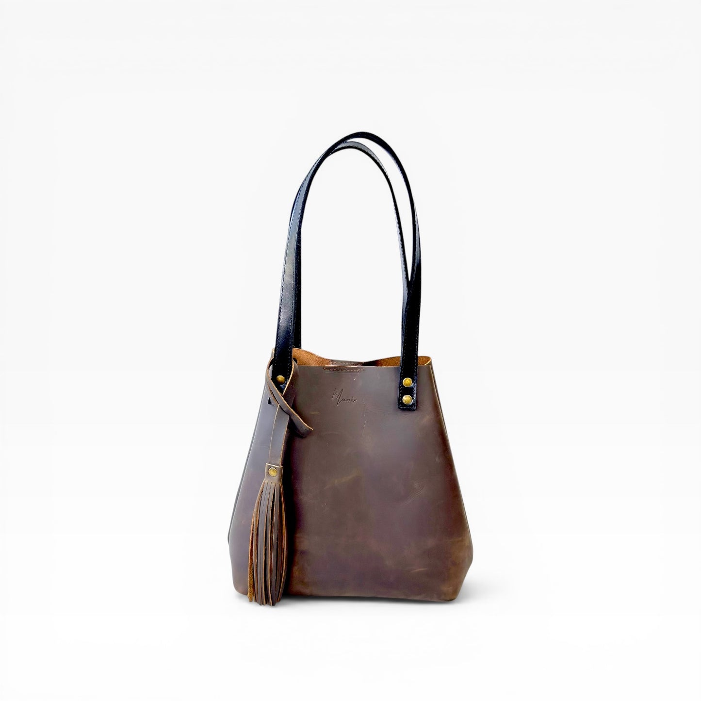Tote Cuero Praga Plus+ Doble Vista