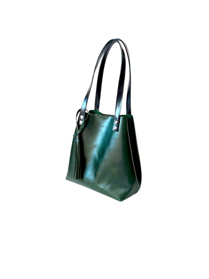 Bolso Tote Cuero Praga con cosmetiquera Berlín