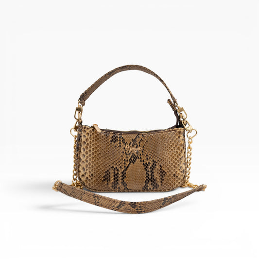 Bolso cross body  Mini Mod Aranza Plus+ Pitón Bitono