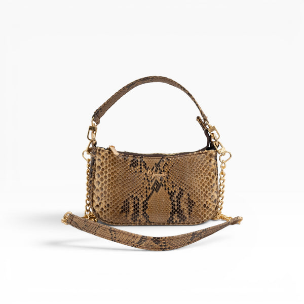 Bolso cross body  Mini Mod Aranza Plus+ Pitón Bitono