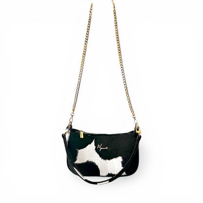 Bolso cross body  Mini Mod Aranza Plus+ Pelo Bovino
