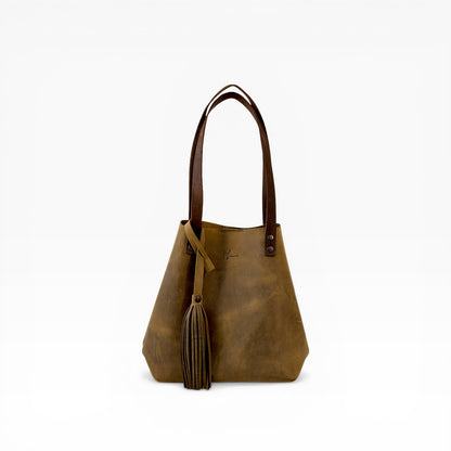 Tote Cuero Praga Plus+ Doble Vista