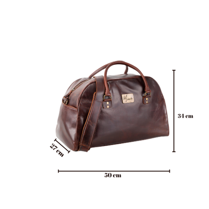 Maleta Piel Genuina Elegante mod. Paris (Pull up Shedron )